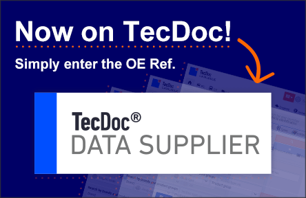 Our products are now on TecDoc